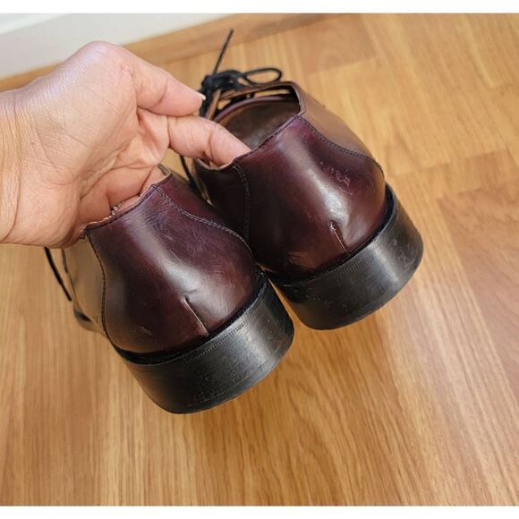 Paul Frederick Men's Woven Leather Oxford 11 - Picture 7 of 9